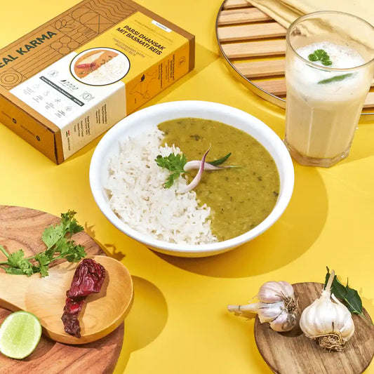 Parsi Dhansak with Basmati Rice