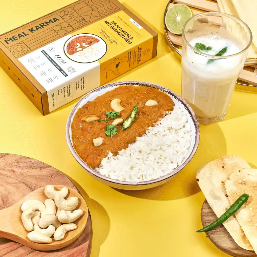 Kaju Masala with Basmati Rice