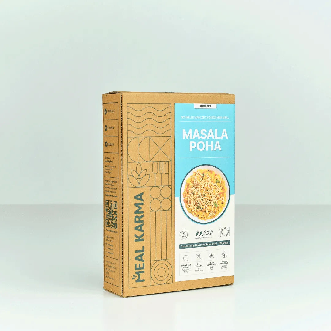 Masala Poha with Sev
