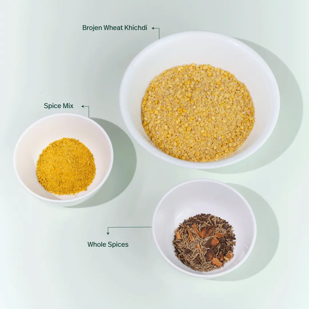 Broken Wheat Khichdi