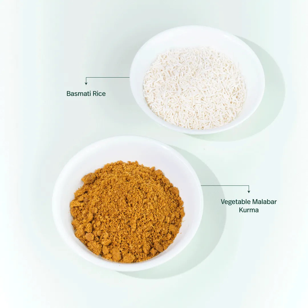 Vegetable Malabar Korma with Basmati Rice
