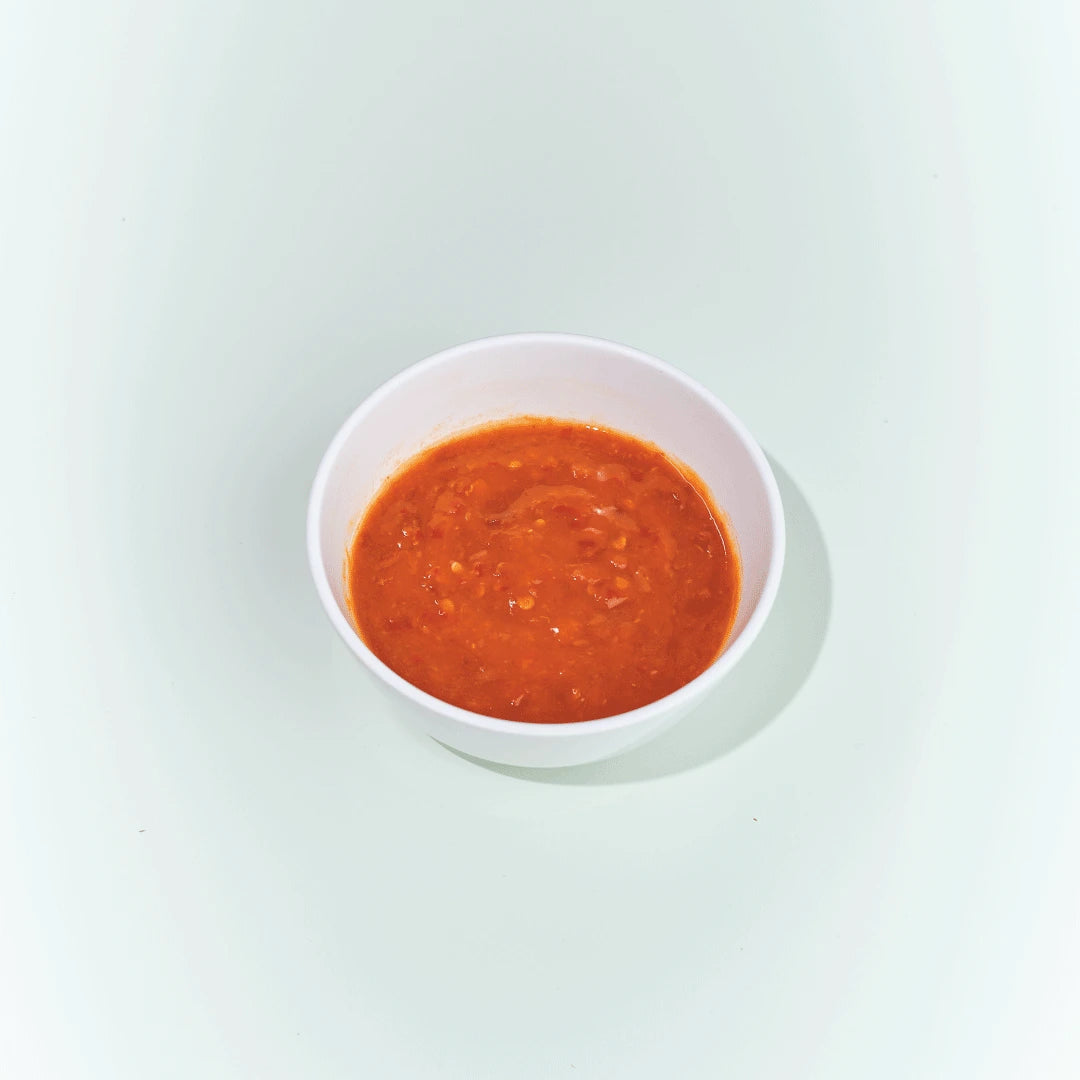 Red Garlic Chilli Chutney (Thecha)